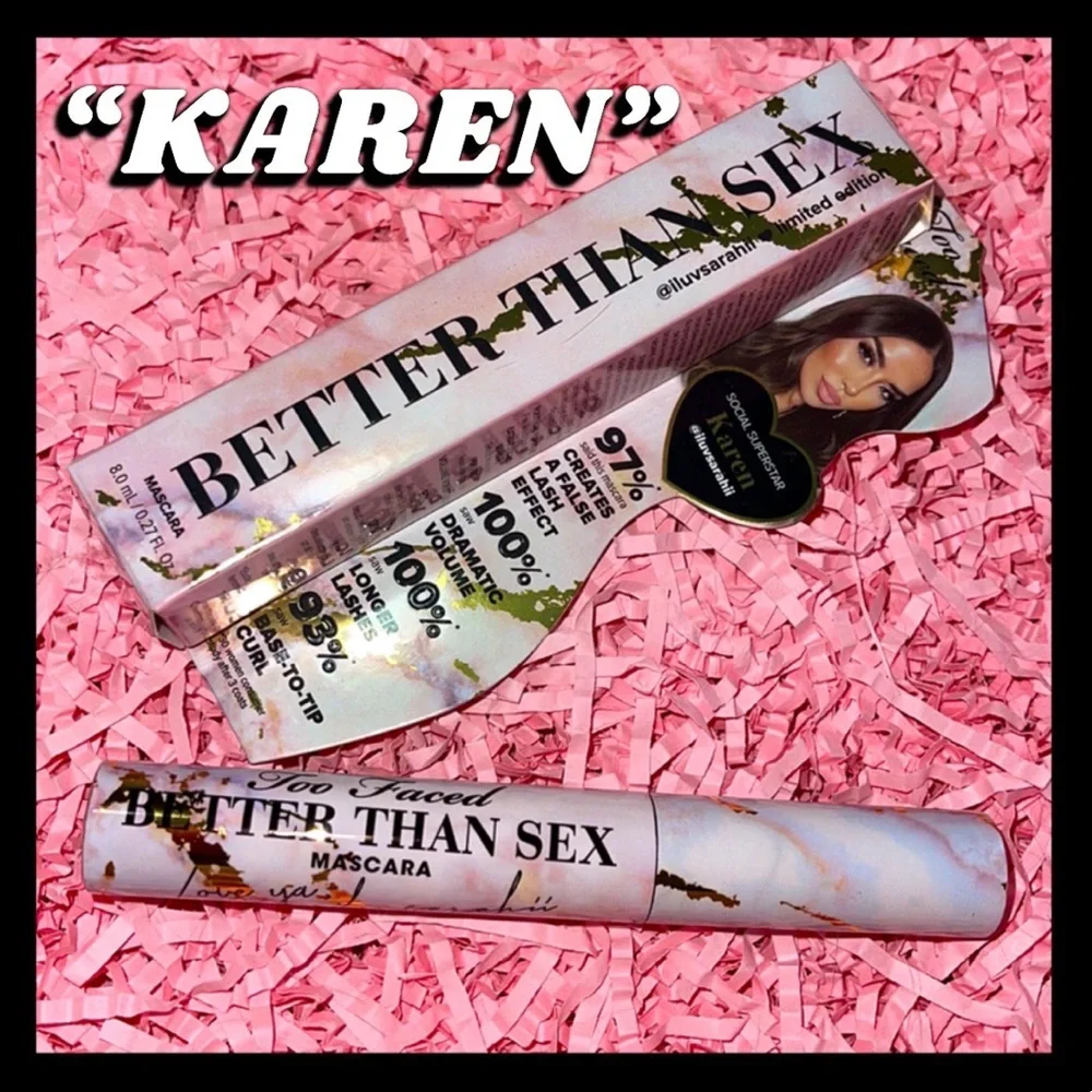 🆕💙 TOO FACED: “Chrisspy” Better Than Sex Mascara
